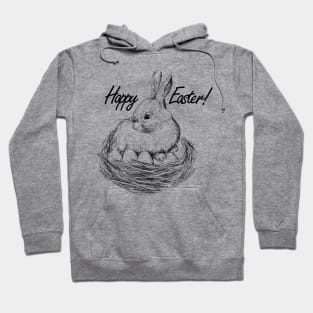 Easter Bunny image Hoodie